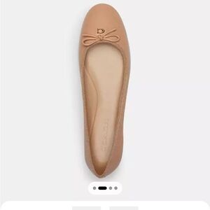 COACH - Alina Leather Ballet - Gently Used size 8